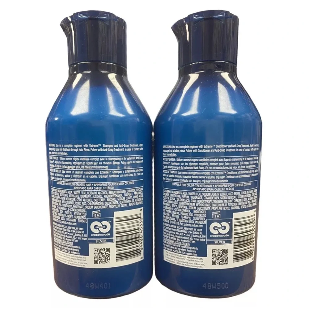 NEW Redken Extreme Hair Care Duo - Damaged Hair Blue